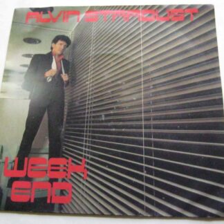 Alvin Stardust Weekend 7" Stiff BUY142 EX/EX 1982 picture sleeve