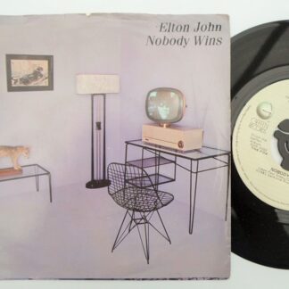 Elton John Nobody Wins 7" Geffen GEF49722 EX/VG 1981 US pressing