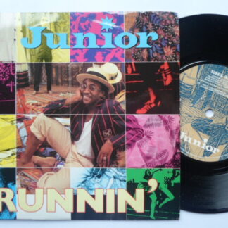 Junior Runnin' 7" Mercury MER145 EX/VG 1983 picture sleeve