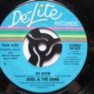 Kool & The Gang No Show 7" Delite DE822 EX 1981 US pressing