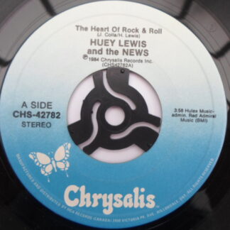 Huey Lewis & News Heart Of Rock And Roll 7" Chrysalis CHS42782 EX 1984 US pressing