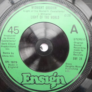 Light Of The World Midnight Groovin' 7" Ensign ENY29 EX 1979