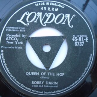 Bobby Darin Queen Of The Hop 7" London HLE8737 VG 1958
