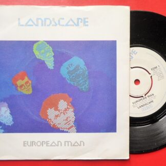 Landscape European Man 7" RCA EDM1 EX/EX 1980 picture sleeve