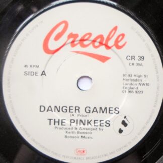 Pinkees Danger Games 7" Creole CR39 EX 1980s