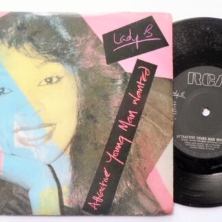 Lady B Attractive Young Man Wanted 7" RCA RCA355 EX/EX 1983 picture sleeve