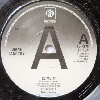 Diane Langton Climbin' 7" Pye 7P 134 EX 1979 demo