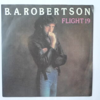 BA Robertson Flight 19 7" Asylum K12482 EX/EX 1980 picture sleeve