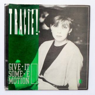 Tracie Give It Some Emotion 7" Respond KOB704 EX/EX 1983 picture sleeve