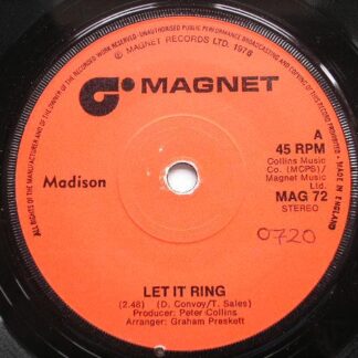 Madison Let It Ring 7" Magnet MAG72 EX 1976