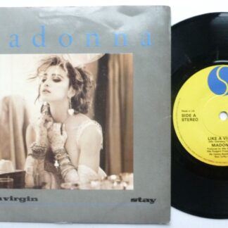 Madonna Like A Virgin 7" Sire W9210 EX/VG 1984 picture sleeve