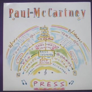 Paul McCartney Press 7" Parlophone R6133 EX/EX 1986 picture sleeve