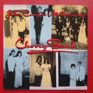 John Mellencamp Cherry Bomb 7" Mercury JCM9 EX/EX 1987 picture sleeve, as John Cougar Mellencamp