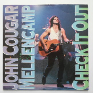 John Mellencamp Check It Out 7" Mercury JCM10 EX/EX 1987 picture sleeve, as John Cougar Mellencamp