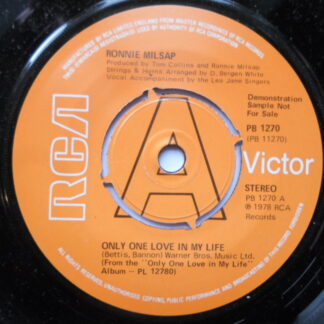 Ronnie Milsap Only One Love In My Life 7" RCA Victor PB1270 EX 1978 demo