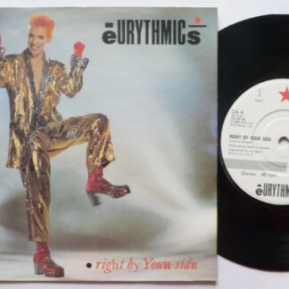 Eurythmics Right By Your Side 7" RCA DA4 EX /EX 1983 picture sleeve