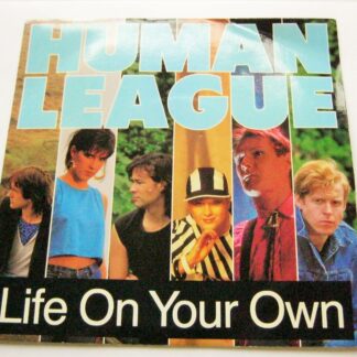 Human League Life On Your Own 7" Virgin VS688 EX/EX 1984 picture sleeve