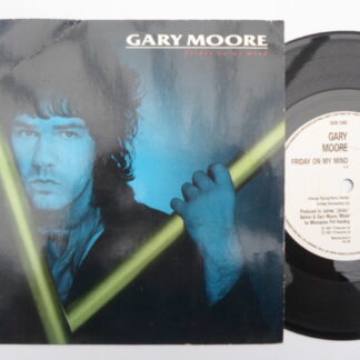 Gary Moore Friday On My Mind 7" 10 TEN164 EX/VG 1987 picture sleeve