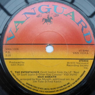 Max Morath The Entertainer 7" Vanguard VAN1009 EX 1973