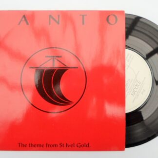 Nicole Canto 7" Priority P18 EX/EX 1988 picture sleeve, a-side is theme from St Ivel Gold