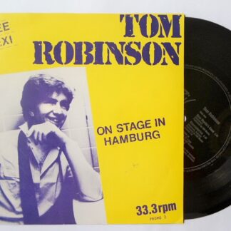 Tom Robinson On Stage In Hamburg flexi Flexi PROMO2 M/EX 1982 flexi in picture sleeve
