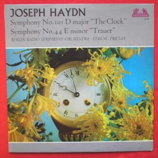 Berlin Radio Symphony Orchestra Joseph Haydn Symphony No 101 & No 44 LP Heliodor 89516 EX/EX 1965 conducted by Ferenc Fricsay