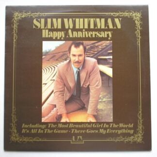 Slim Whitman Happy Anniversary LP United Artists UAS29670 EX/EX 1974
