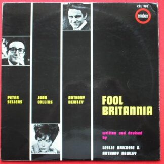 Fool Britannia LP Ember CEL02 EX/EX 1963 with Anthony Newley, Peter Sellers & Joan Collins