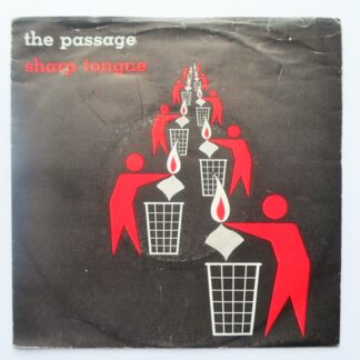 Passage Sharp Tongue 7" Cherry Red CHERRY58 EX/VG 1983 picture sleeve