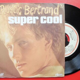 Plastic Bertrand Super Cool 7" Vogue VG108 EX/EX 1978 picture sleeve, French pressing