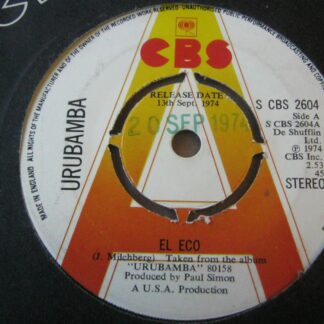 Urubamba El Eco 7" CBS SCBS 2604 EX 1974 demo
