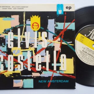 Elvis Costello New Amsterdam EP F-Beat XX5E EX/EX 1980 picture sleeve