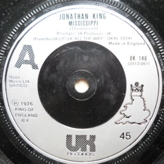 Jonathan King Mississippi 7" UK UK146 EX 1976