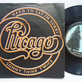 Chicago Hard To Say I'm Sorry 7" Full Moon K79301 EX/EX 1982 picture sleeve