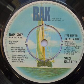 Suzi Quatro I've Never Been In Love 7" Rak RAK307 EX 1980
