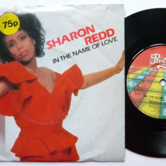 Sharon Redd In The Name Of Love 7" Prelude PRLA2905 EX/VG 1982 picture sleeve
