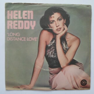 Helen Reddy Long Distance Love 7" Capitol CL15927 EX/VG 1977 picture sleeve, demo. Side one is credited to Hobbs. Side two is credited to Bindi Paoli Sigman. The picture sleeve is quite tatty."