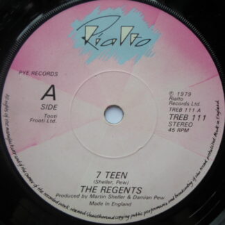 Regents 7 Teen 7" Rialto TREB111 EX 1979