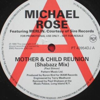 Michael Rose Mother And Child Reunion 12" RCA PT43954DJ EX 1990 12 inch, DJ copy
