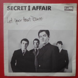 Secret Affair Let Your Heart Dance 7" I-Spy SEE3 EX/VG 1979 picture sleeve