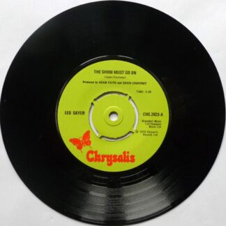 Leo Sayer Show Must Go On 7" Chrysalis CHS2023 EX 1973