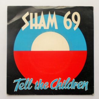 Sham 69 Tell The Children 7" Polydor POSP136 EX/EX 1980 picture sleeve