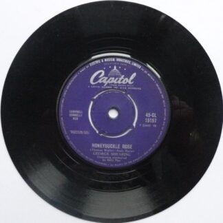 George Shearing Honeysuckle Rose 7" Capitol CL15157 EX 1960 as George Shearing Quintet