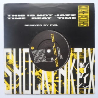 Shock Taktix This Is Not Jazz 7" RCA PB41877 EX 1988