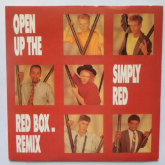 Simply Red Open Up The Red Box 7" WEA YZ75 EX/EX 1986 picture sleeve