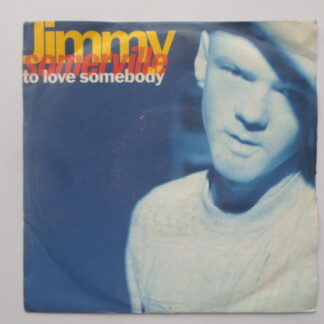 Jimmy Somerville To Love Somebody 7" London LON281 EX/VG 1990 picture sleeve