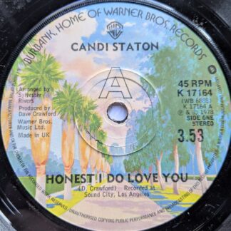 Candi Staton Honest I Do Love You 7" Warner Bros K17164 EX 1978