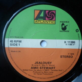 Amii Stewart Jealousy 7" Atlantic K11386 EX 1979