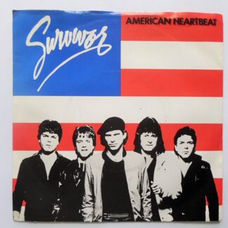 Survivor American Heartbeat 7" Scotti Brothers SCTA2813 EX/EX 1982 picture sleeve