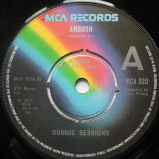 Ronnie Sessions Ambush 7" MCA MCA320 EX 1977 demo